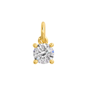 Bezel Set Lab Diamond Charm
