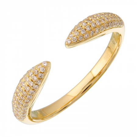 - Diamond Claw Ring -