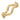 - Solid Gold Wavy Stackable Ring -