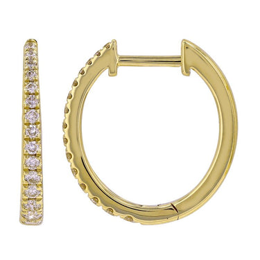 Segment Diamond Huggies