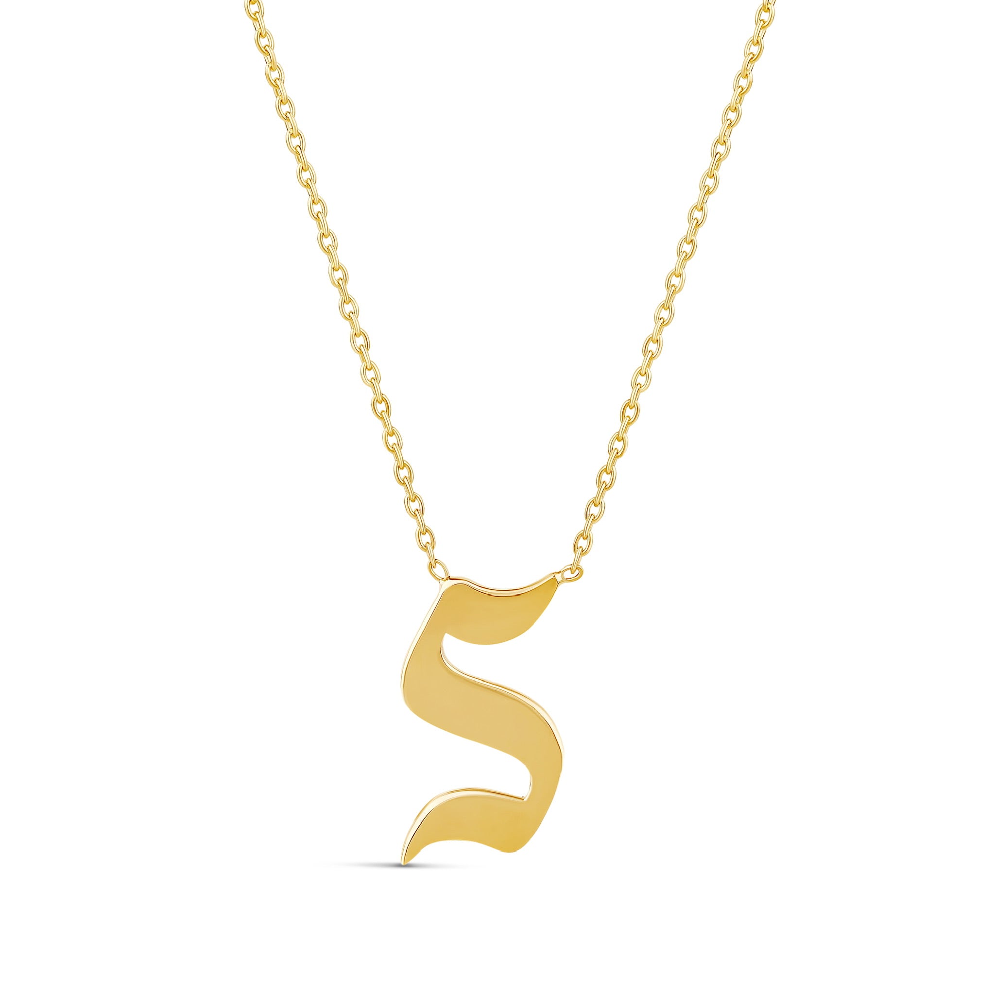 Sold Gothic Initial Necklace