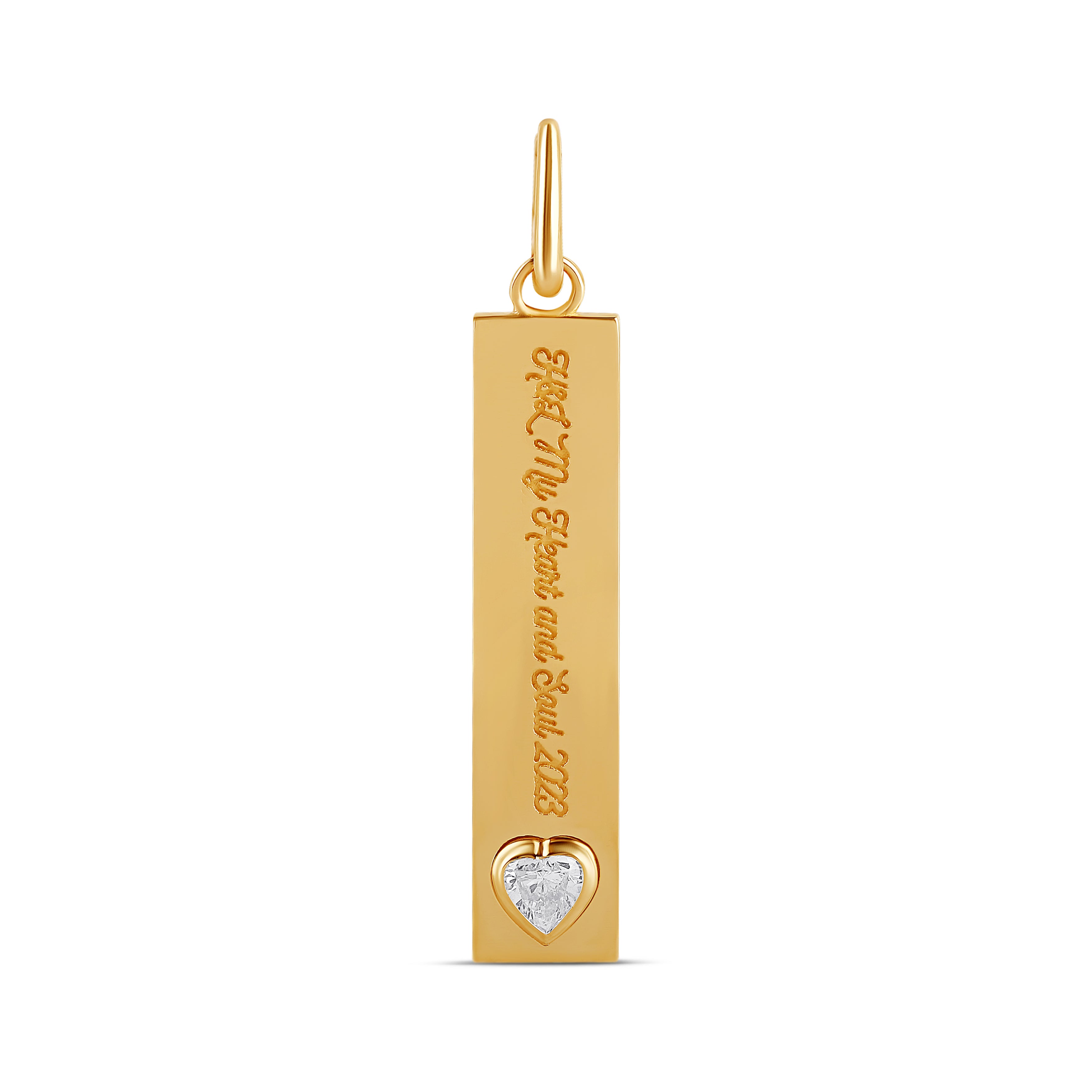 Mixed Shapes Custom Nameplate Charm