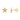 Fluted Star Studs