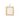 14k Gold Fluted Square Glass Charm Locket