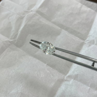 3.01ct Lab diamond Oval Cut IGI Cert Loose Diamond