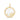 14k Gold Fluted Round Glass Charm Locket
