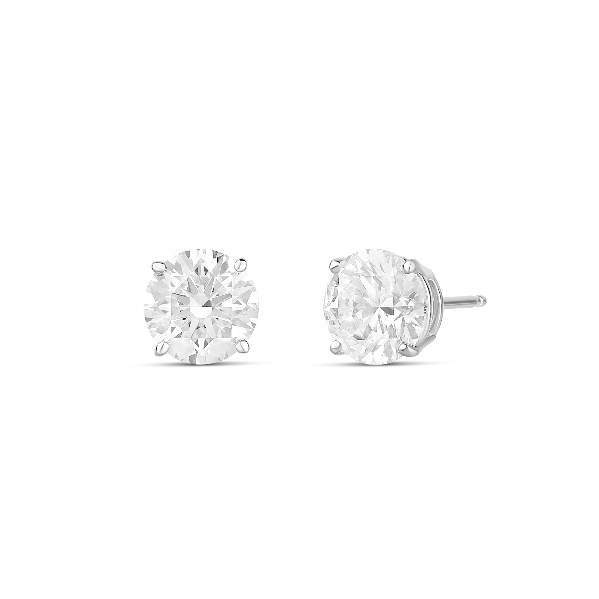 3ctw Lab Diamond Studs (PAIR)