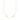 2-Name Necklace with Middle Charm