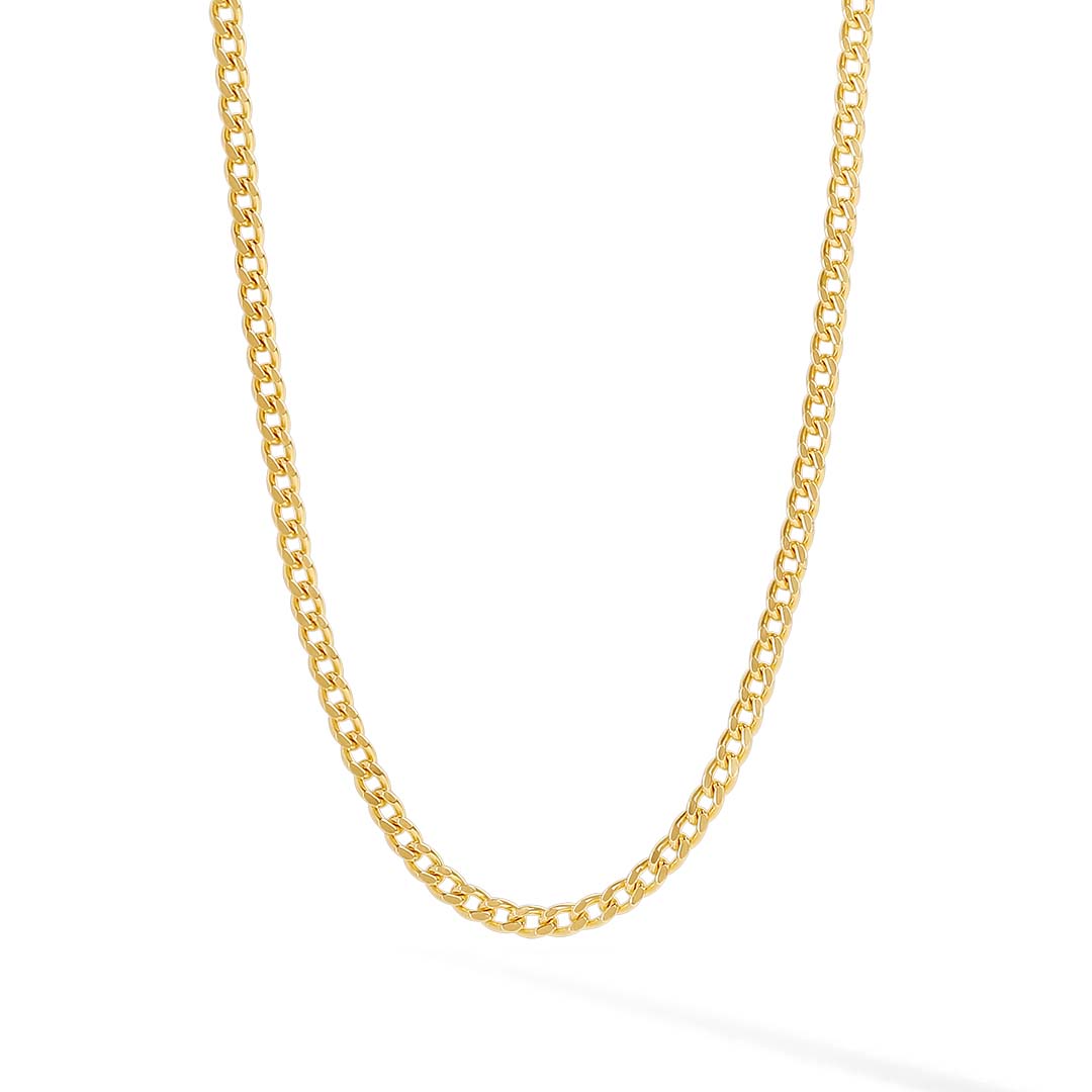 3mm Cuban Chain Necklace