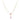 Layered Two-Tone Birthstone Pave Gothic Initials Necklace