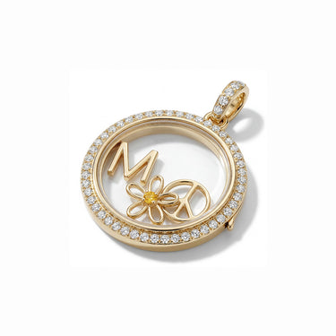 The Curated Locket - Includes 1 Diamond Locket + 3 FREE Charms