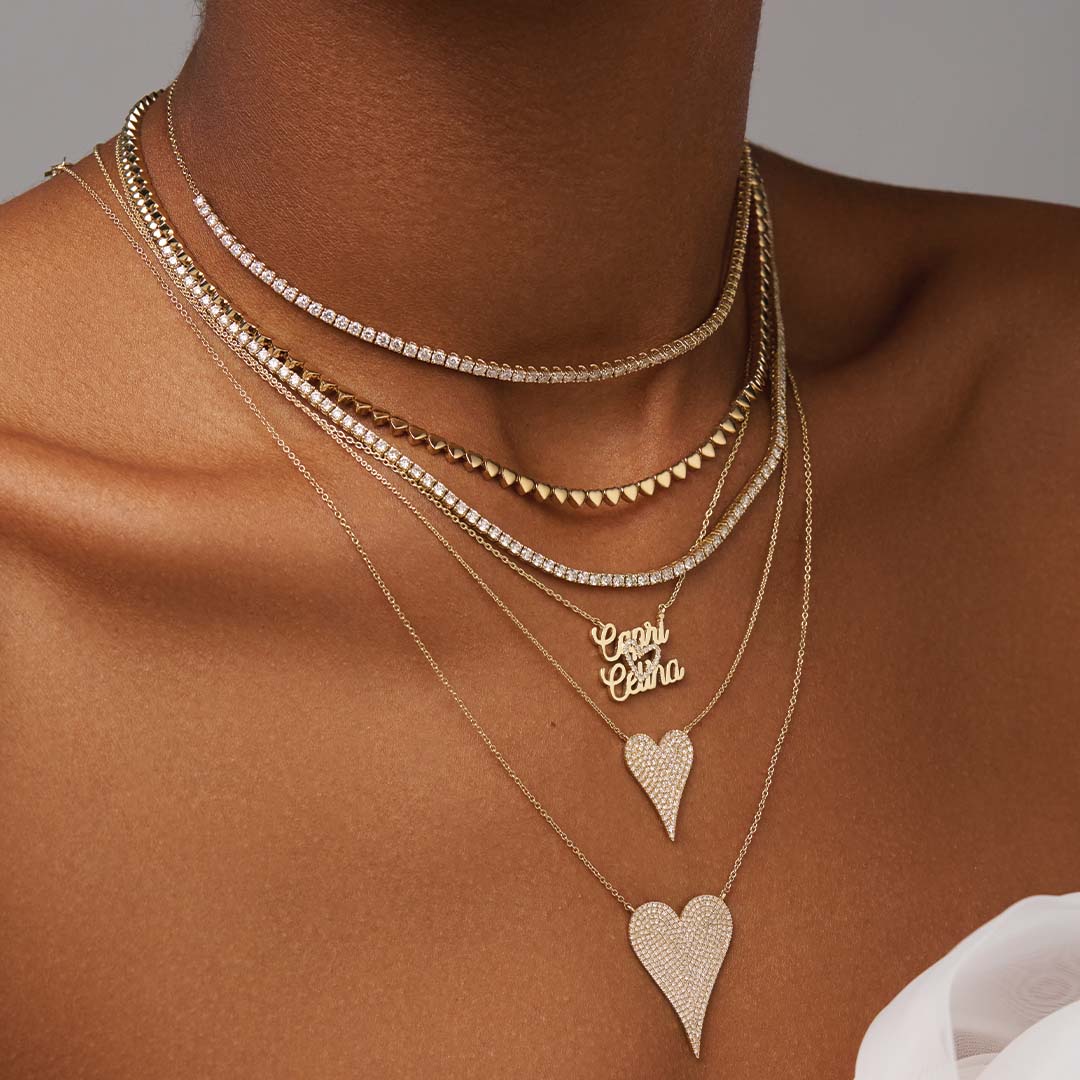 Bold Heart Necklace