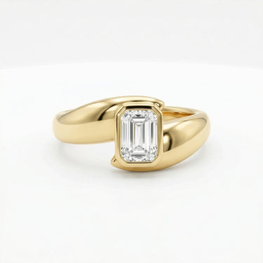 Emerald Cut Bold Lab Diamond Ring