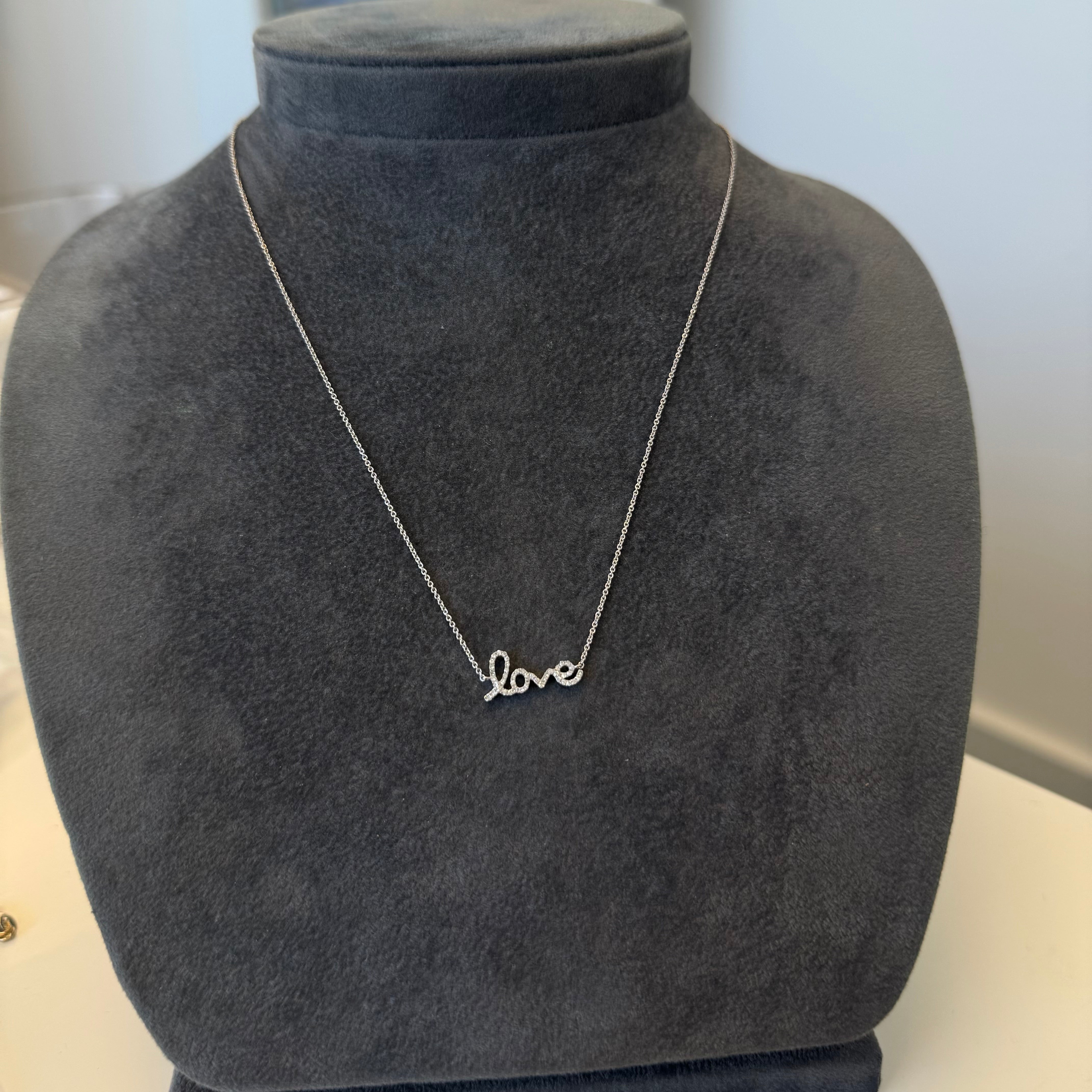 Diamond Love Necklace