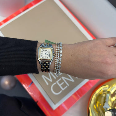 Pear Cut Lab Diamond Tennis Bracelet