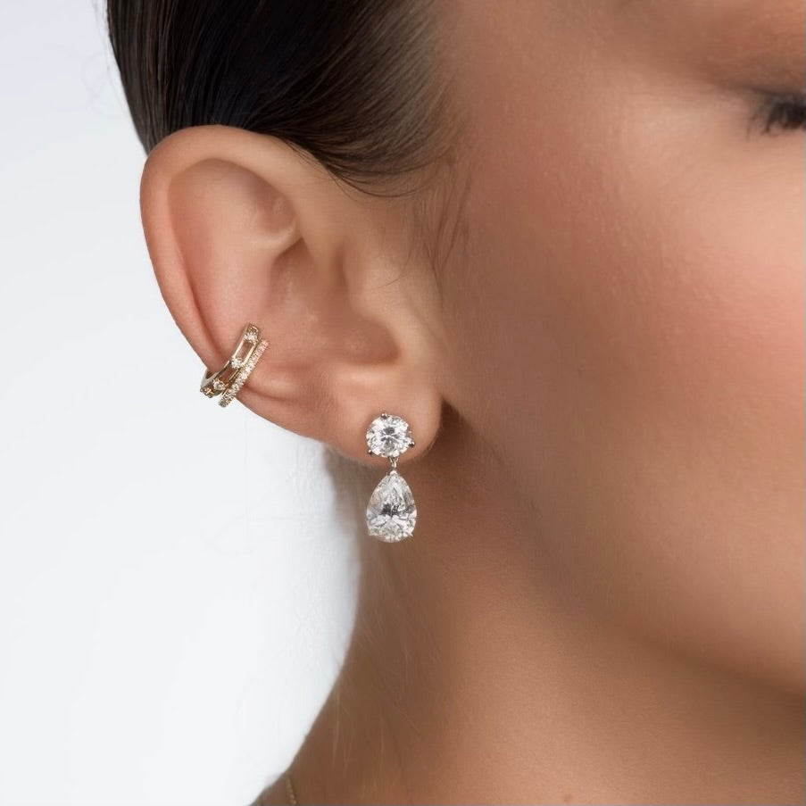 Statement Lab Diamond Drops (PAIR) - IGI Certified SAMPLE