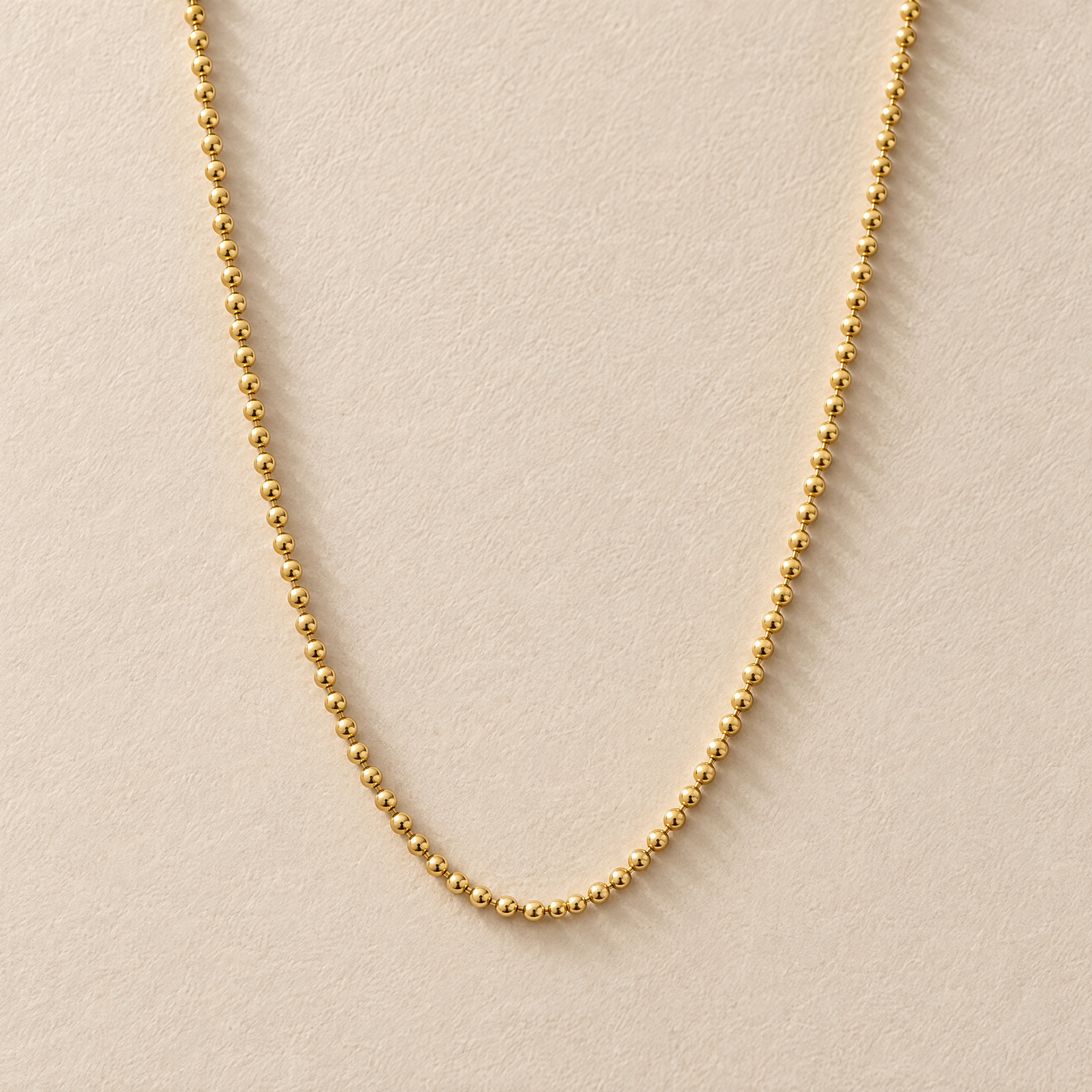 1mm Ball Chain Necklace