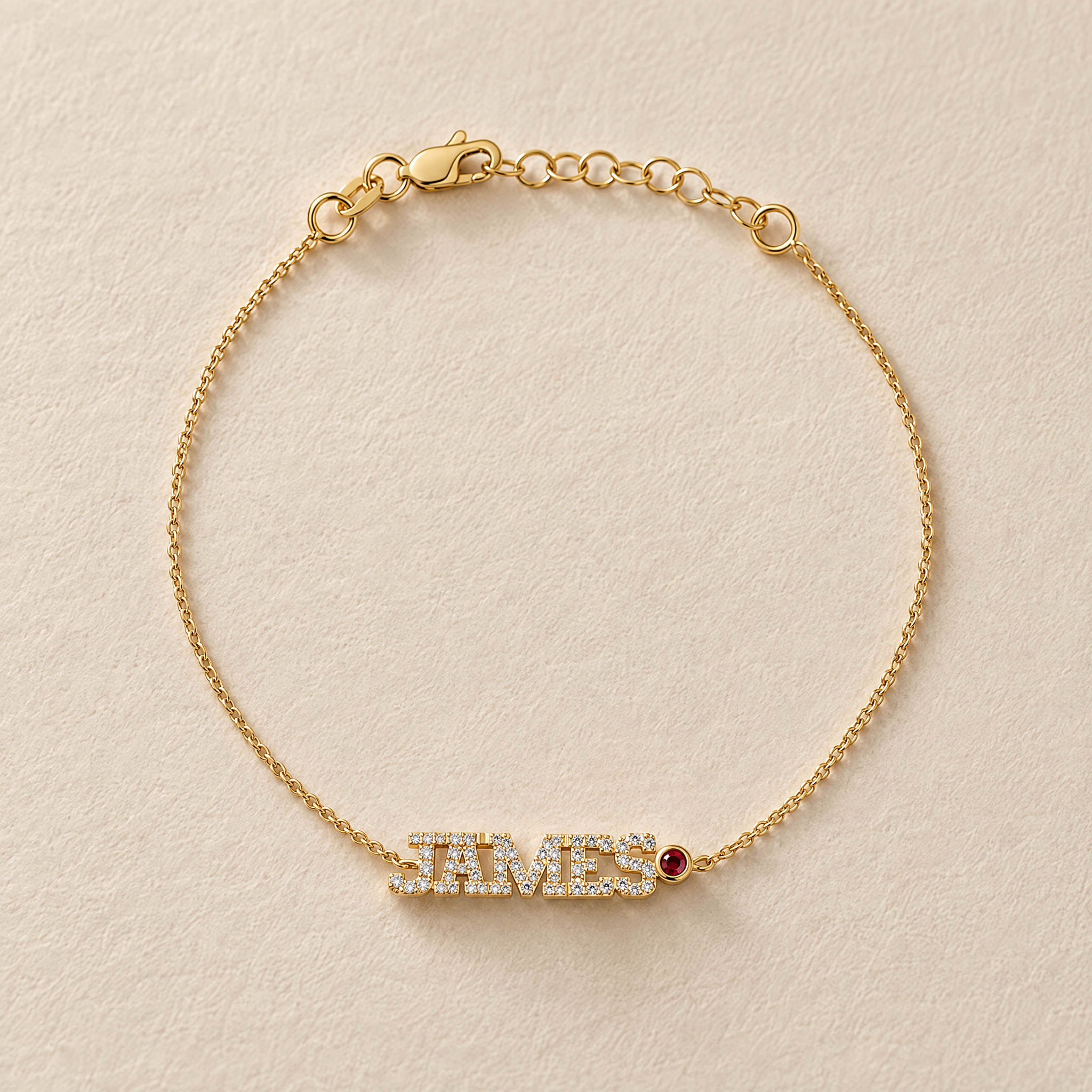 Diamond Name Bracelet