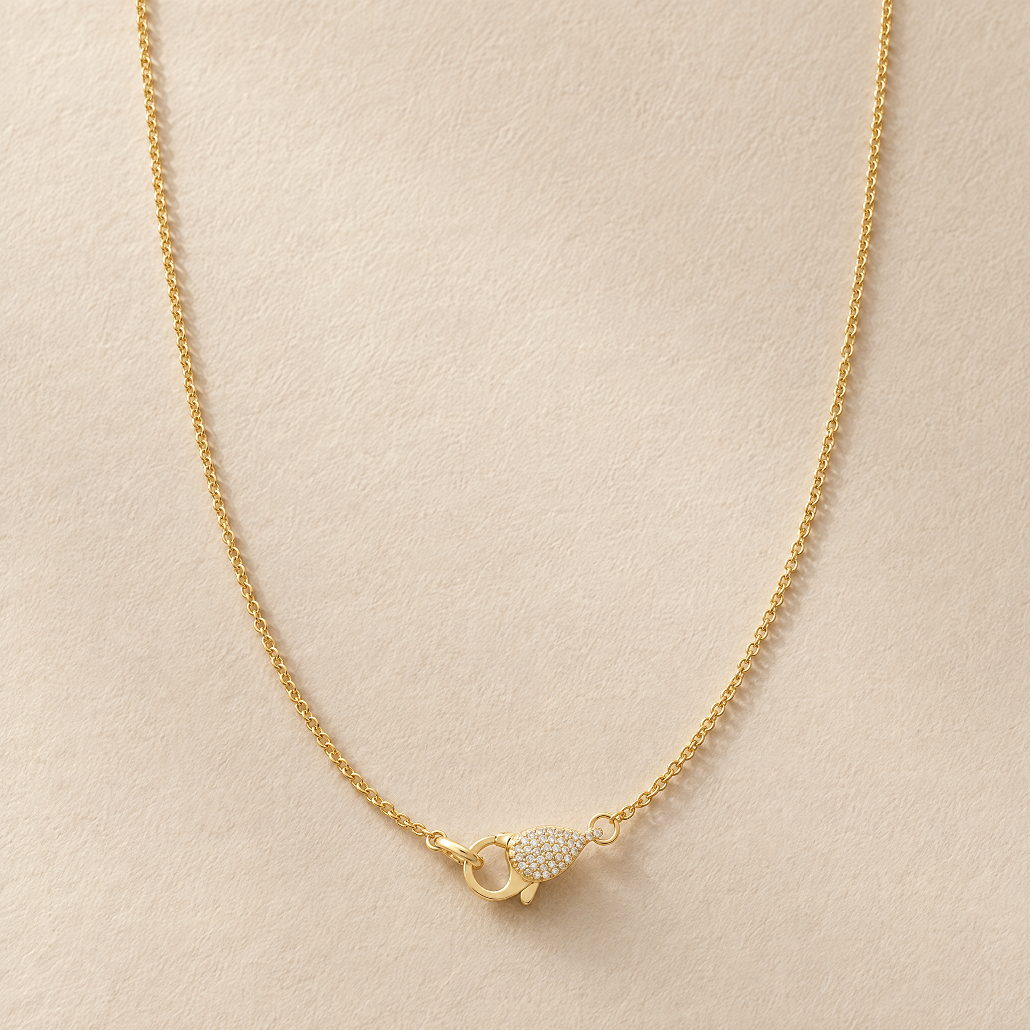 Diamond Lobster Necklace