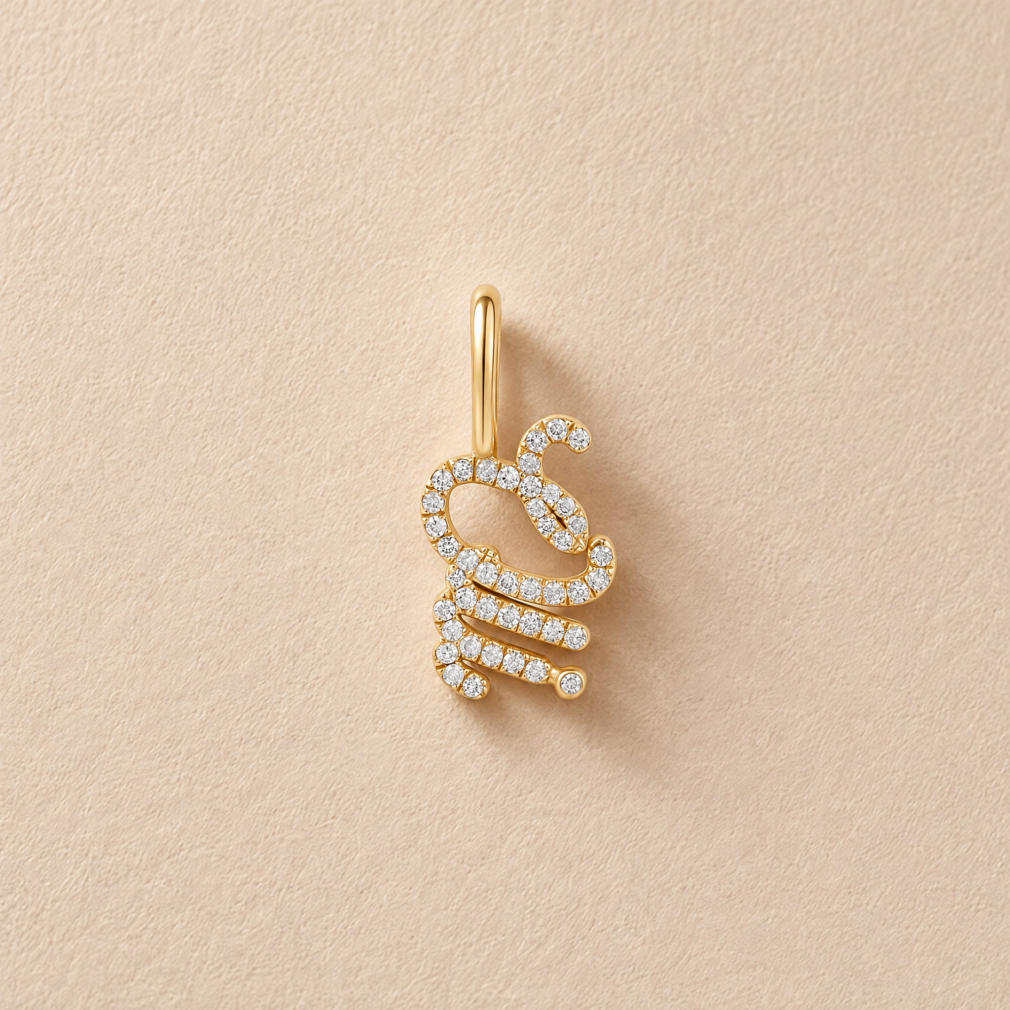 Diamond Name Charm