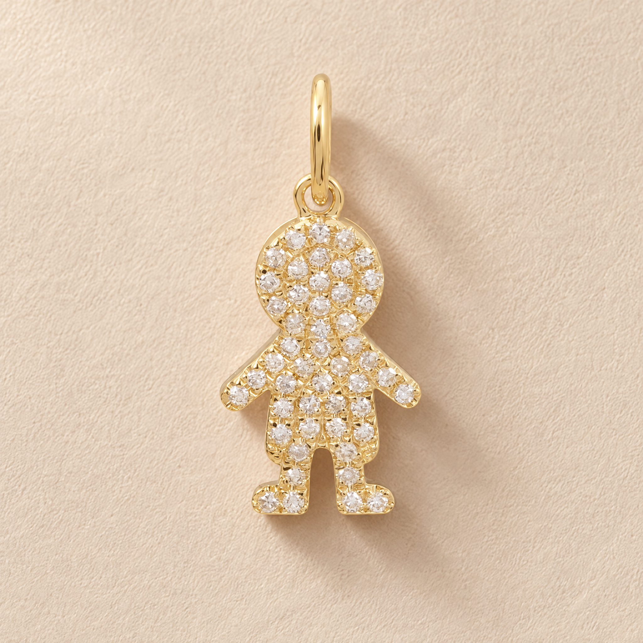 Diamond Boy Charm