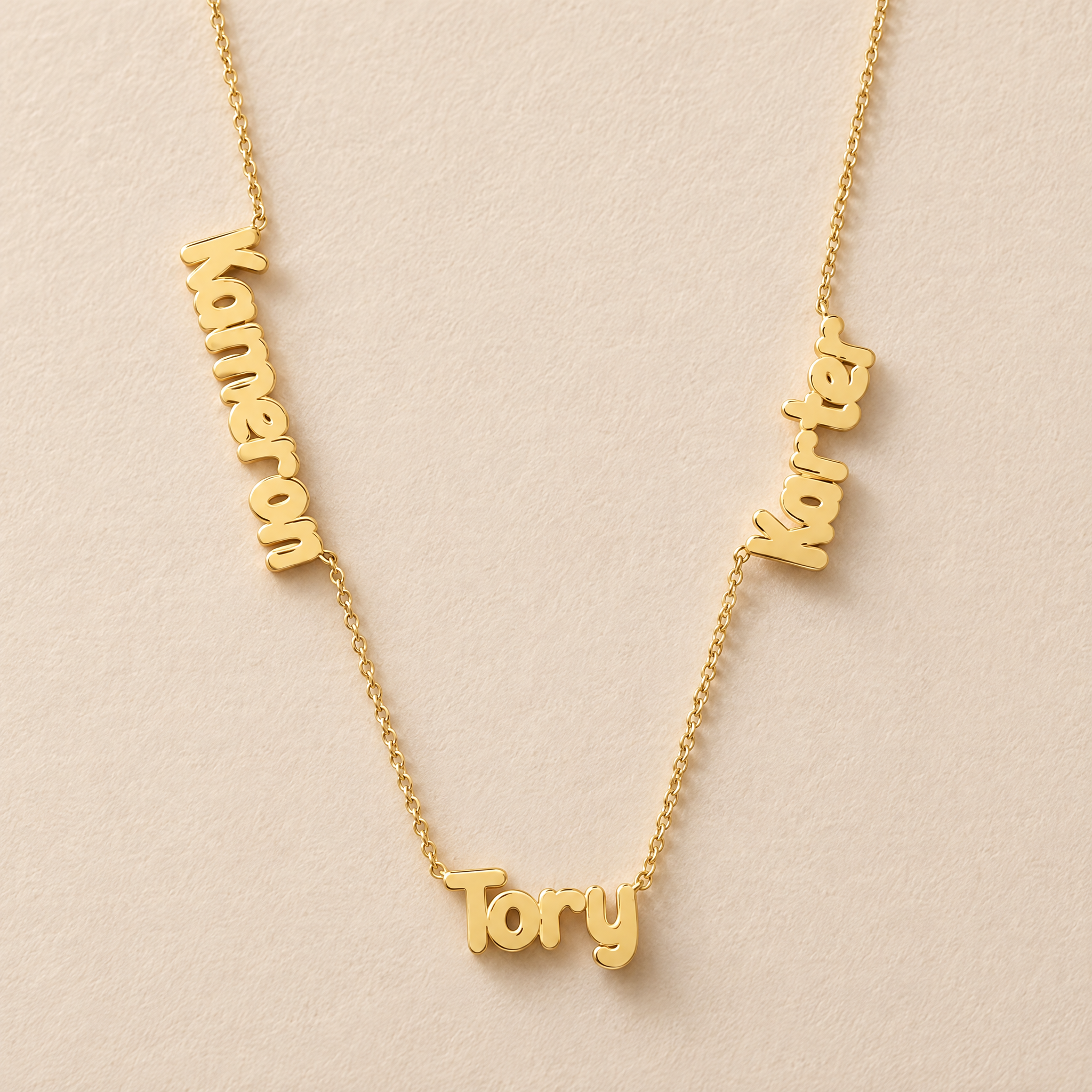 Multiple Names Necklace