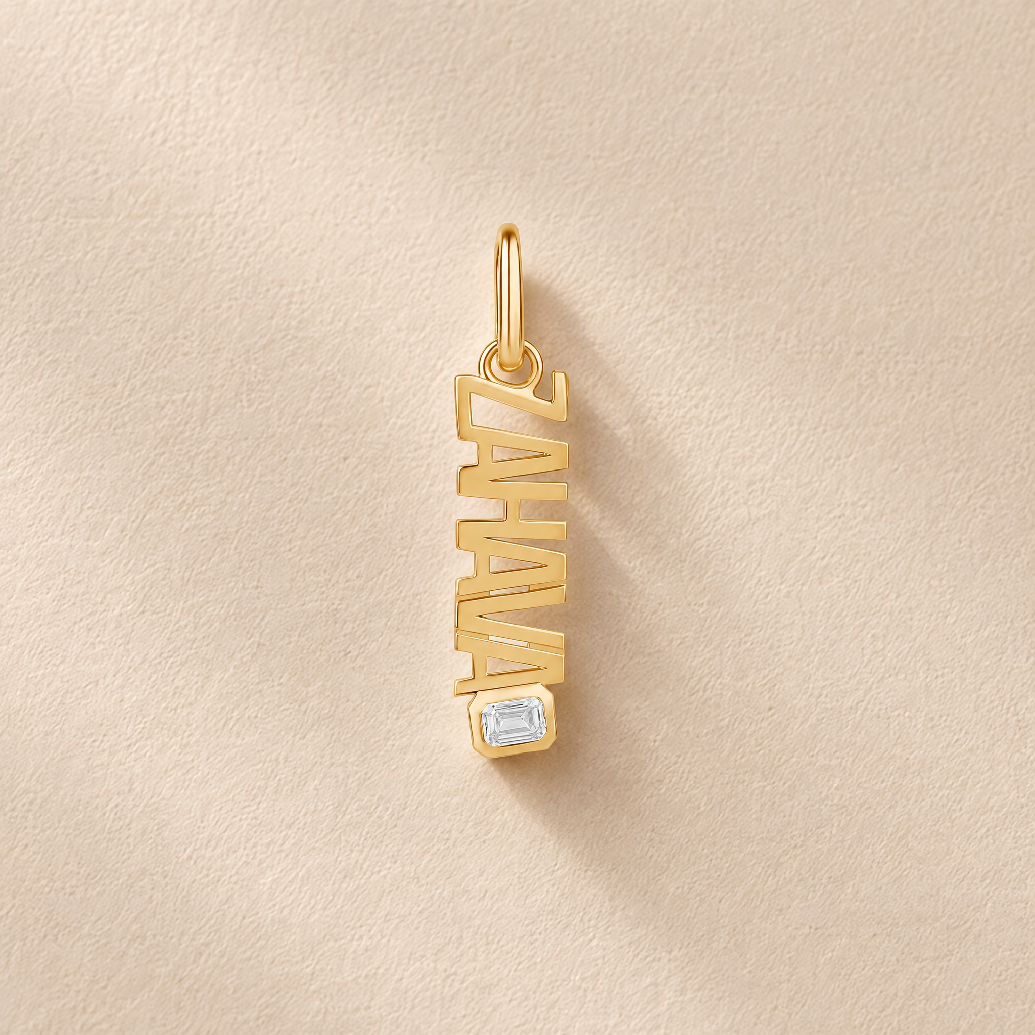 Mixed Shape Custom Name Charm