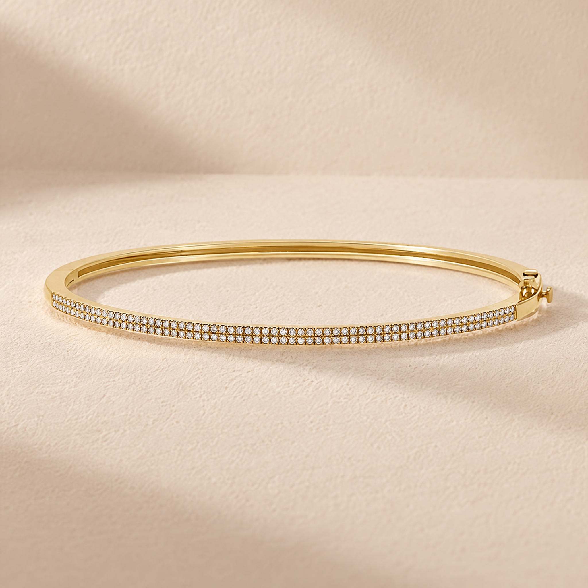 Slim Pave Bangle
