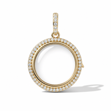 The Curated Locket - Includes 1 Diamond Locket + 3 FREE Charms