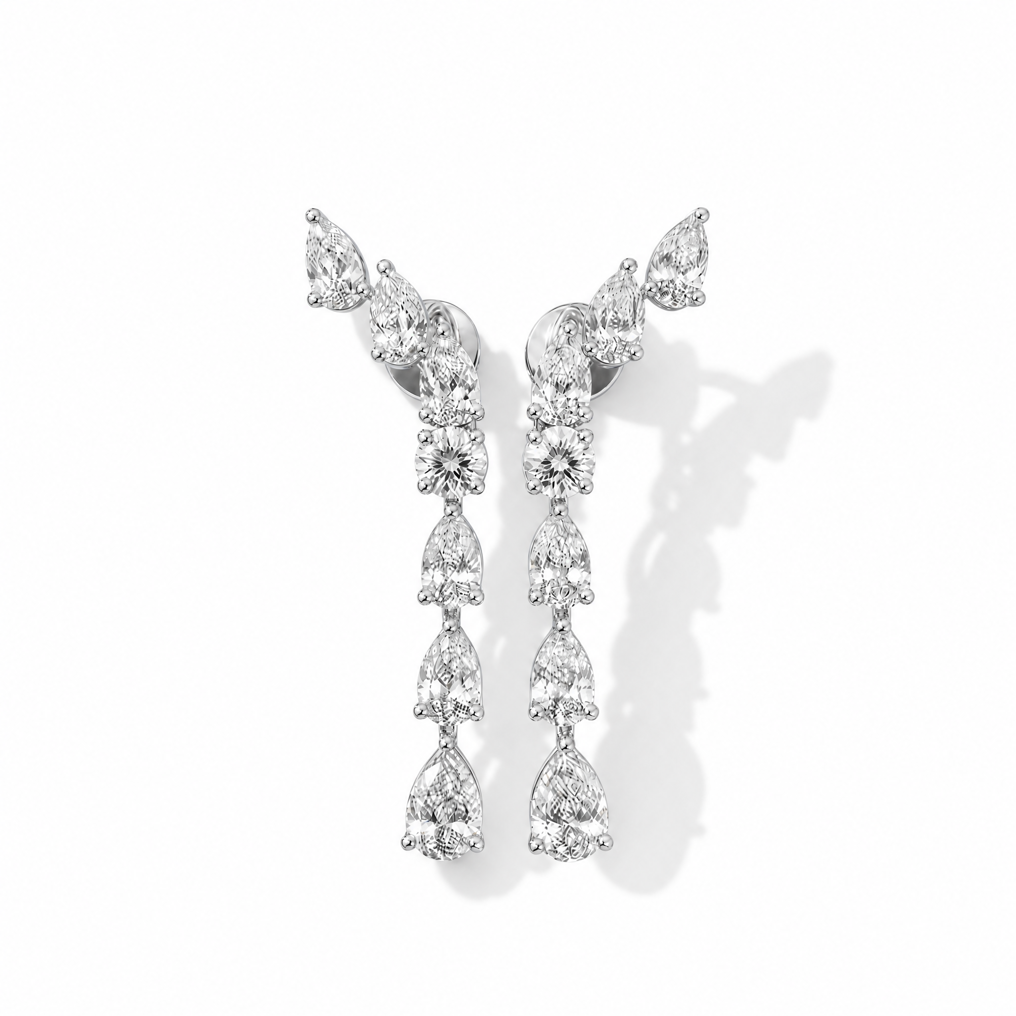 Cascade Diamond Earrings