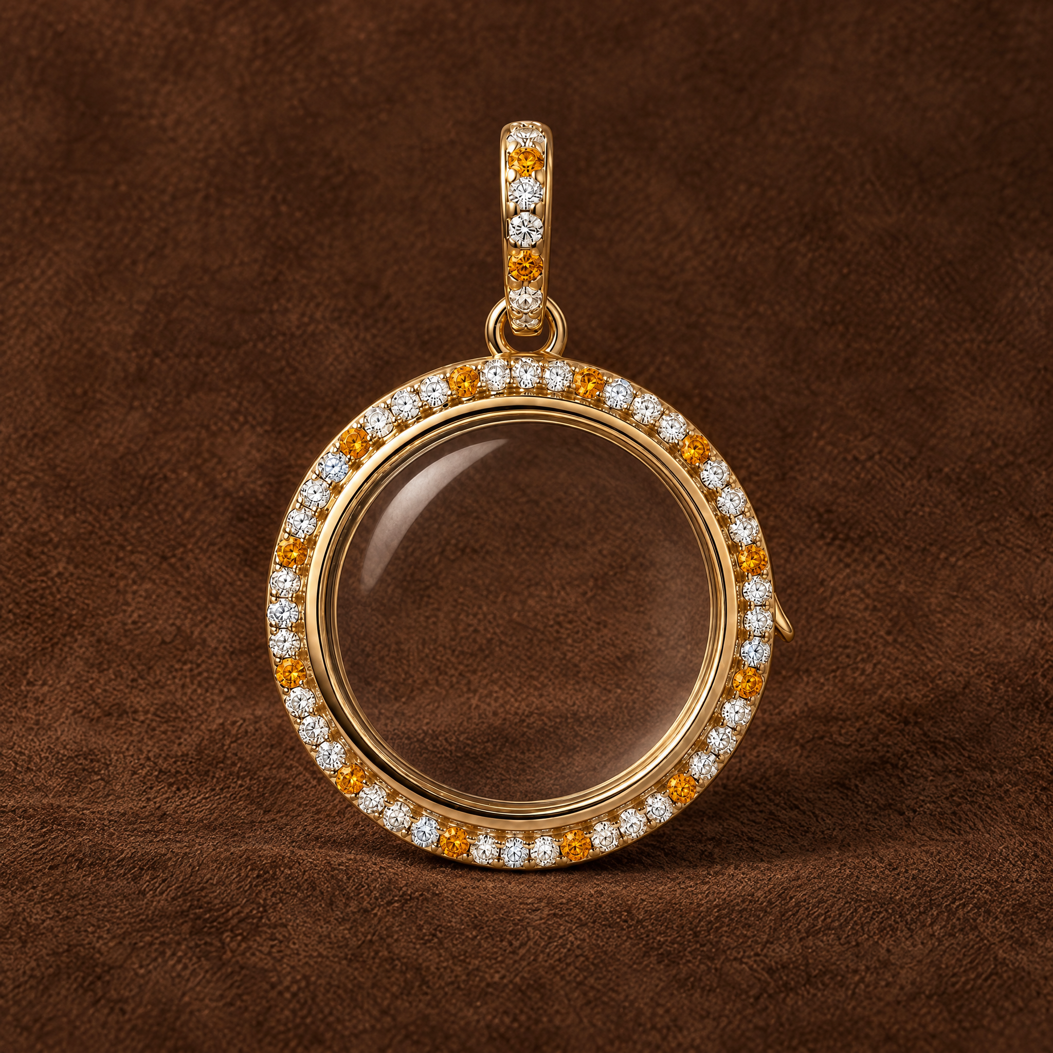 The Summer Curated Locket - Includes 1 Diamond Locket + 3 FREE Charms