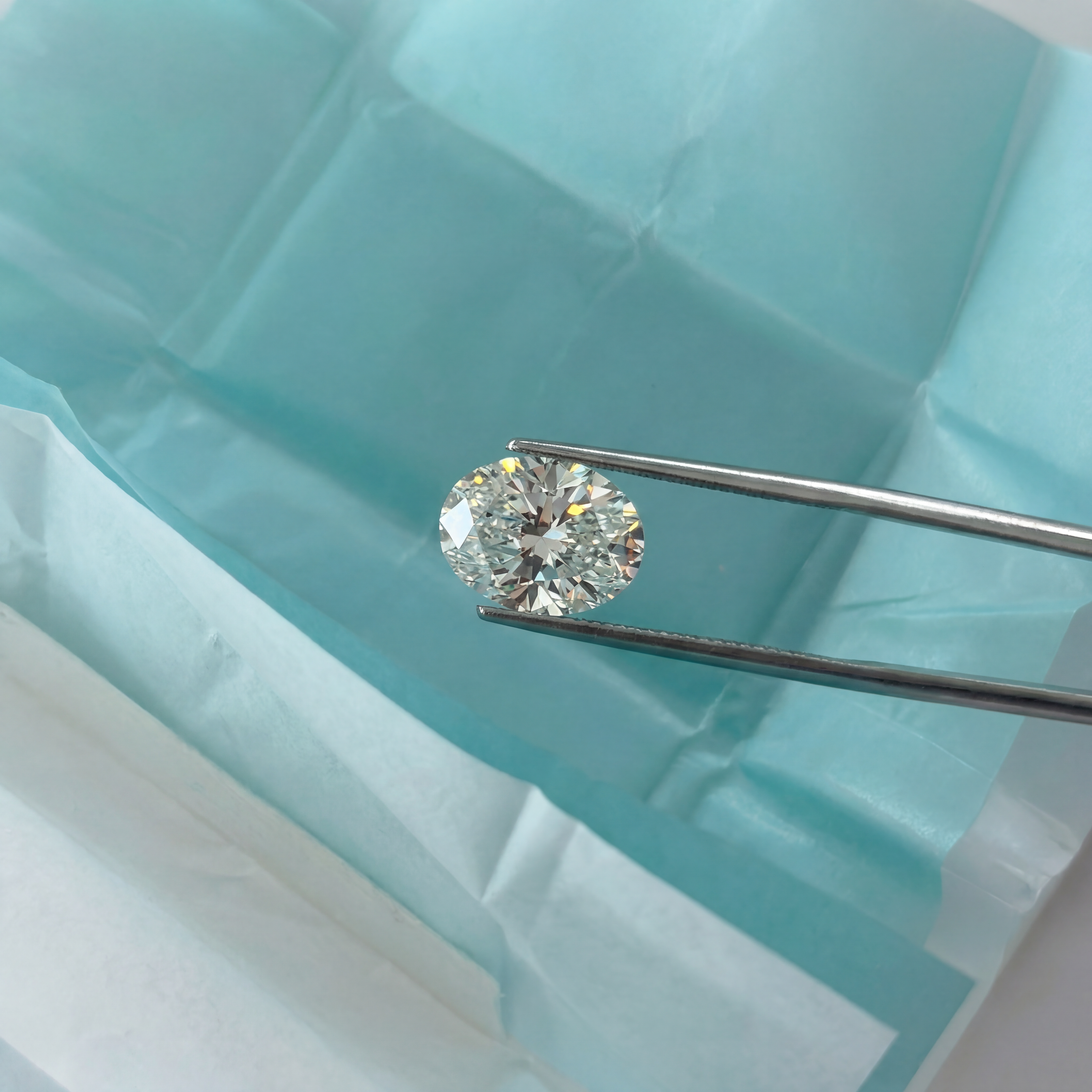 3.03ct Lab diamond Oval Cut IGI --- live sweepstakes