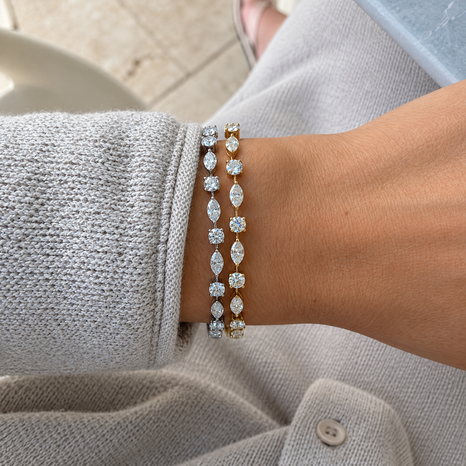 Olas Tennis Bracelet
