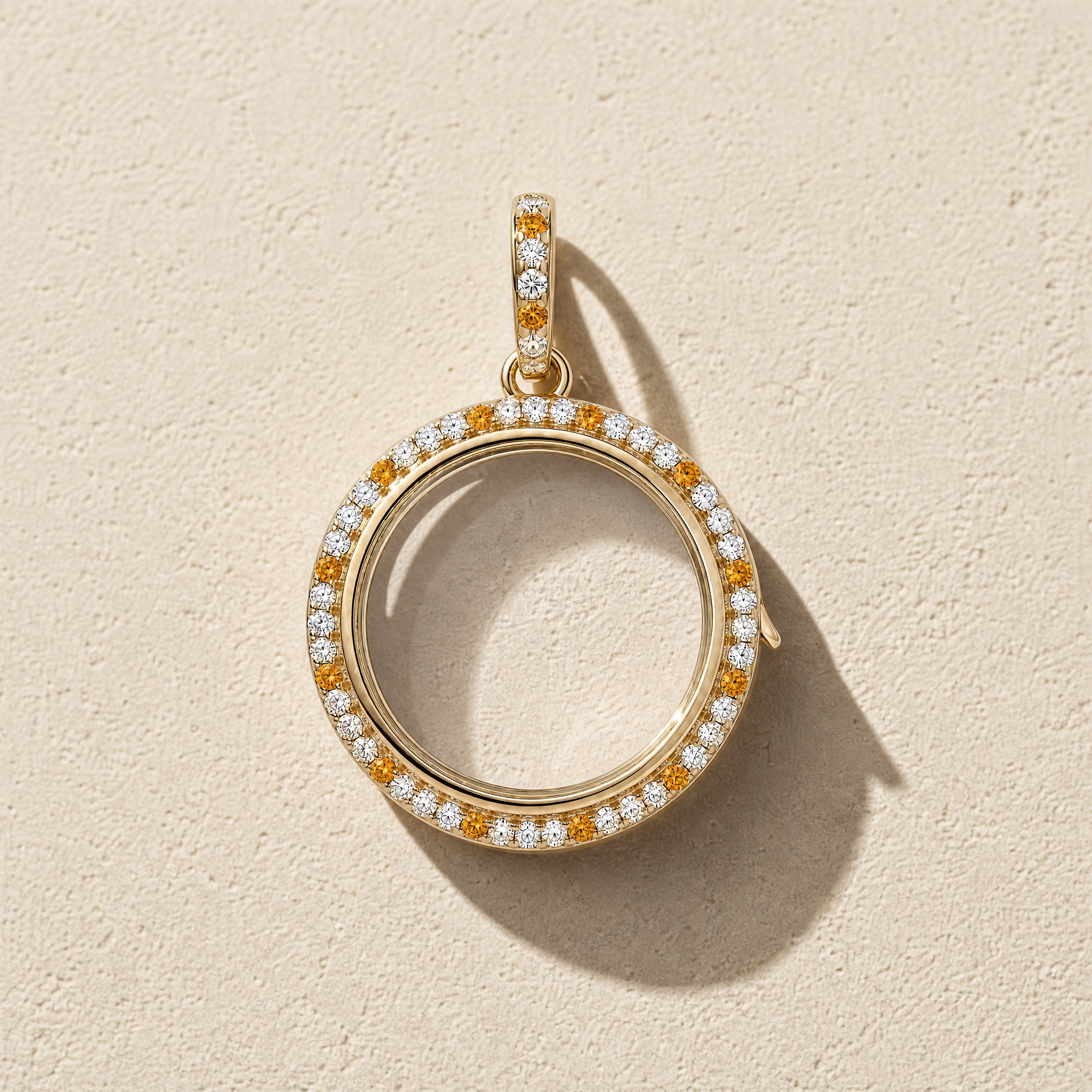 The Summer Curated Locket - Includes 1 Diamond Locket + 3 FREE Charms