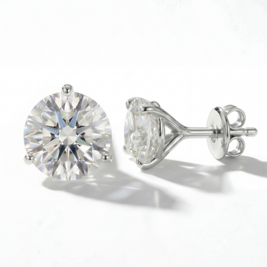 6ctw Lab Diamond Studs (PAIR)