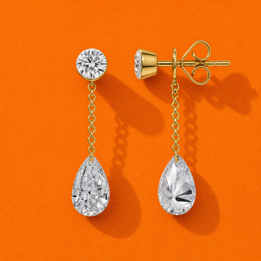 Delicate Chain Drop Earring