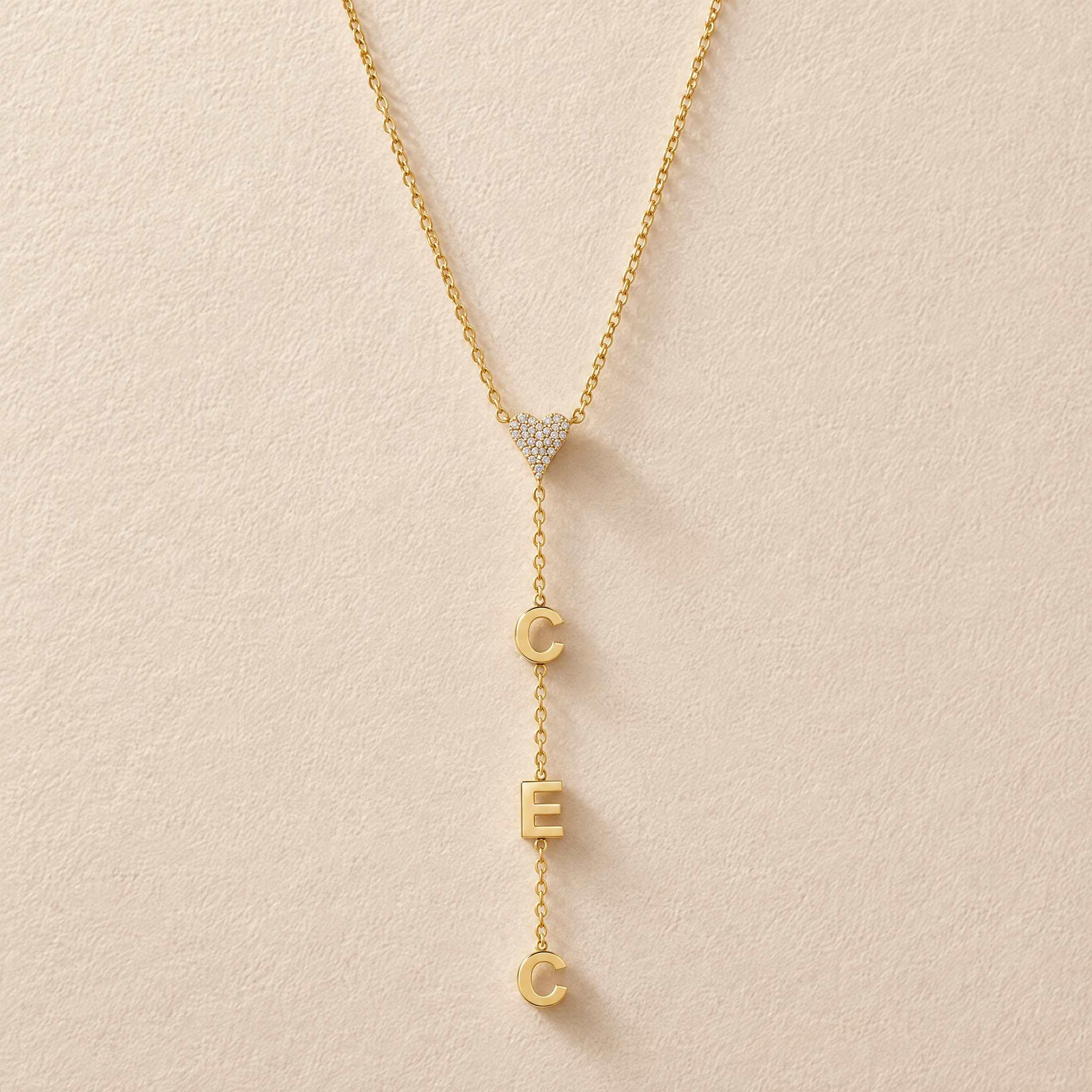 Drop Down Name Necklace