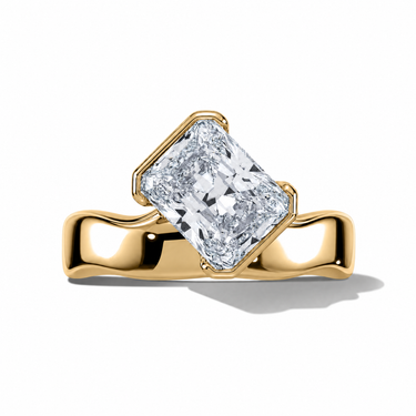 3.02ct Cushion Lab Diamond Ring (IGI Certified)