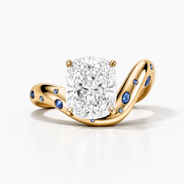 3.03ct Cushion Lab Diamond Ring (IGI Certified)