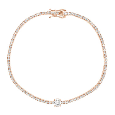 Solitaire Bezel Diamond Bracelet | gorjana