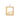 14k Gold Fluted Square Glass Charm Locket