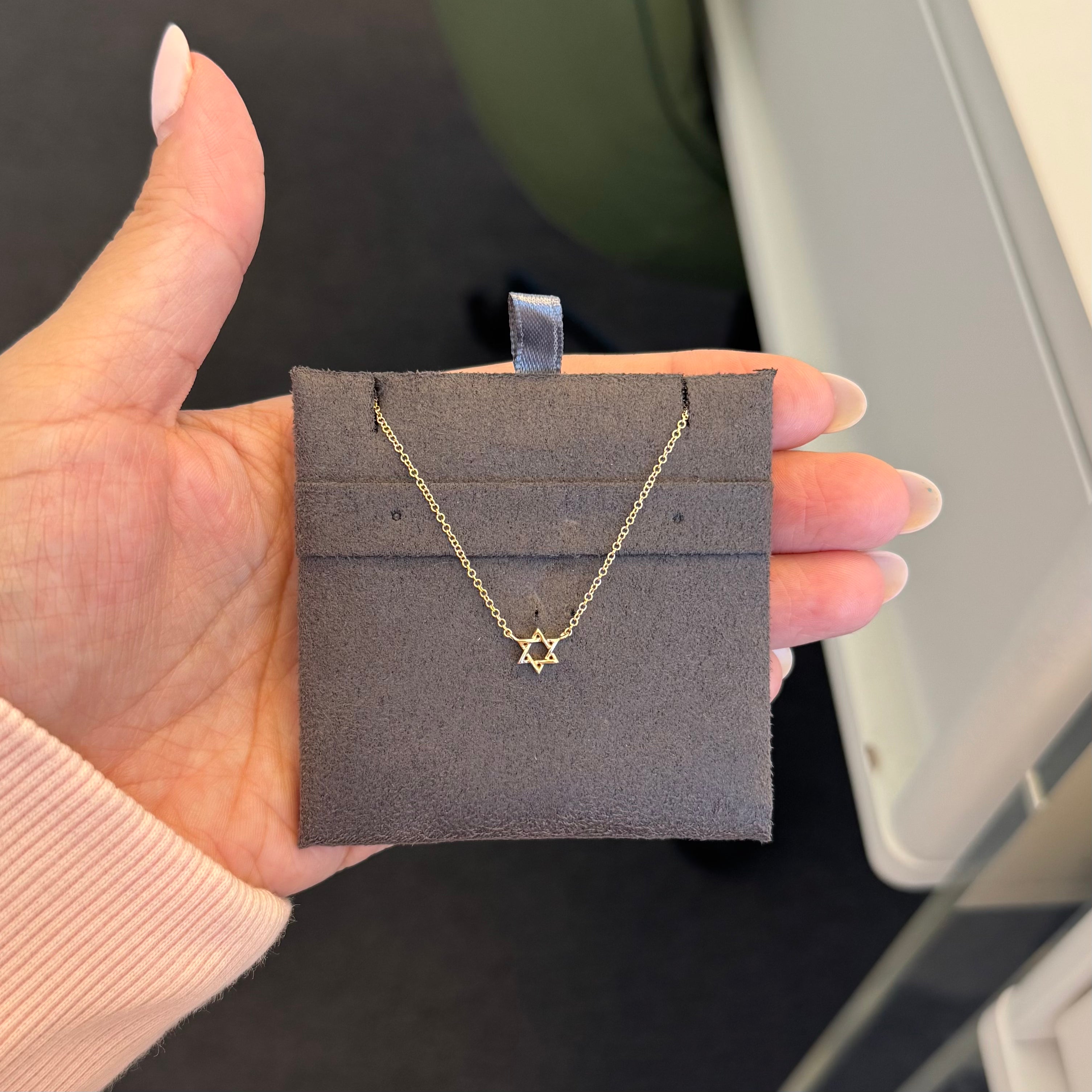 14k Solid Star of David