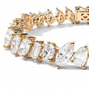 The Palma Tennis Bracelet - Lab Diamonds
