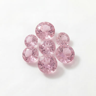 7 Loose Pink Stone Set