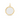 14k Gold Fluted Charm Locket