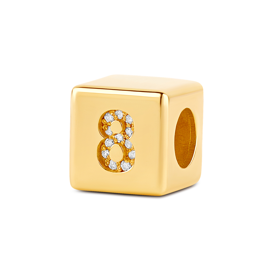 Numeral Block Charm