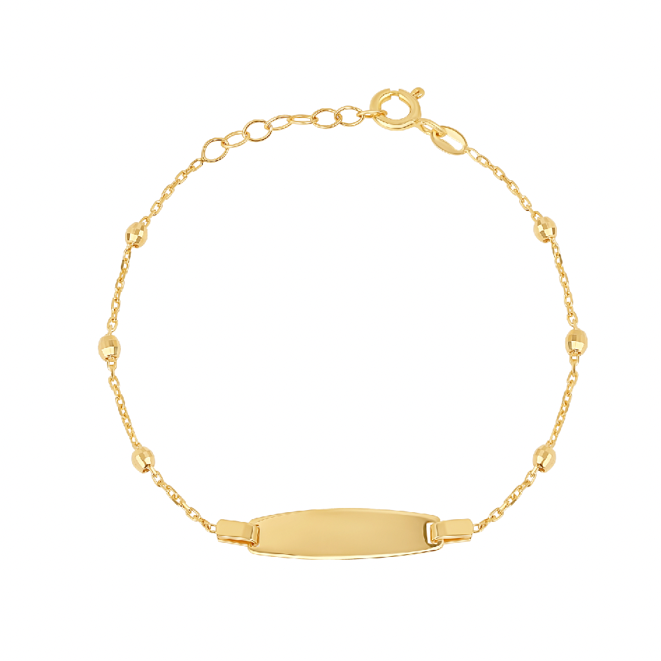 Gold Ball Baby Bracelet