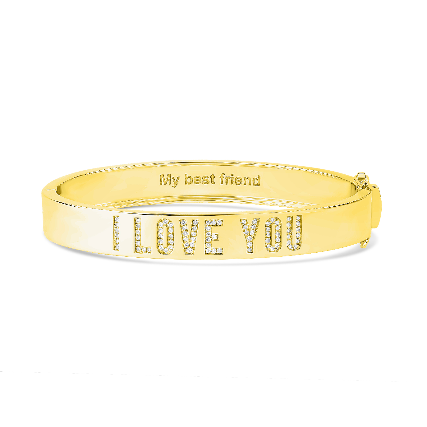 Diamond Personalized Bangle