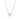 1ct Lab Diamond Heart Solitaire Necklace