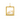 14k Solid Gold Square Glass Charm Locket